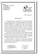 Referencje Optima